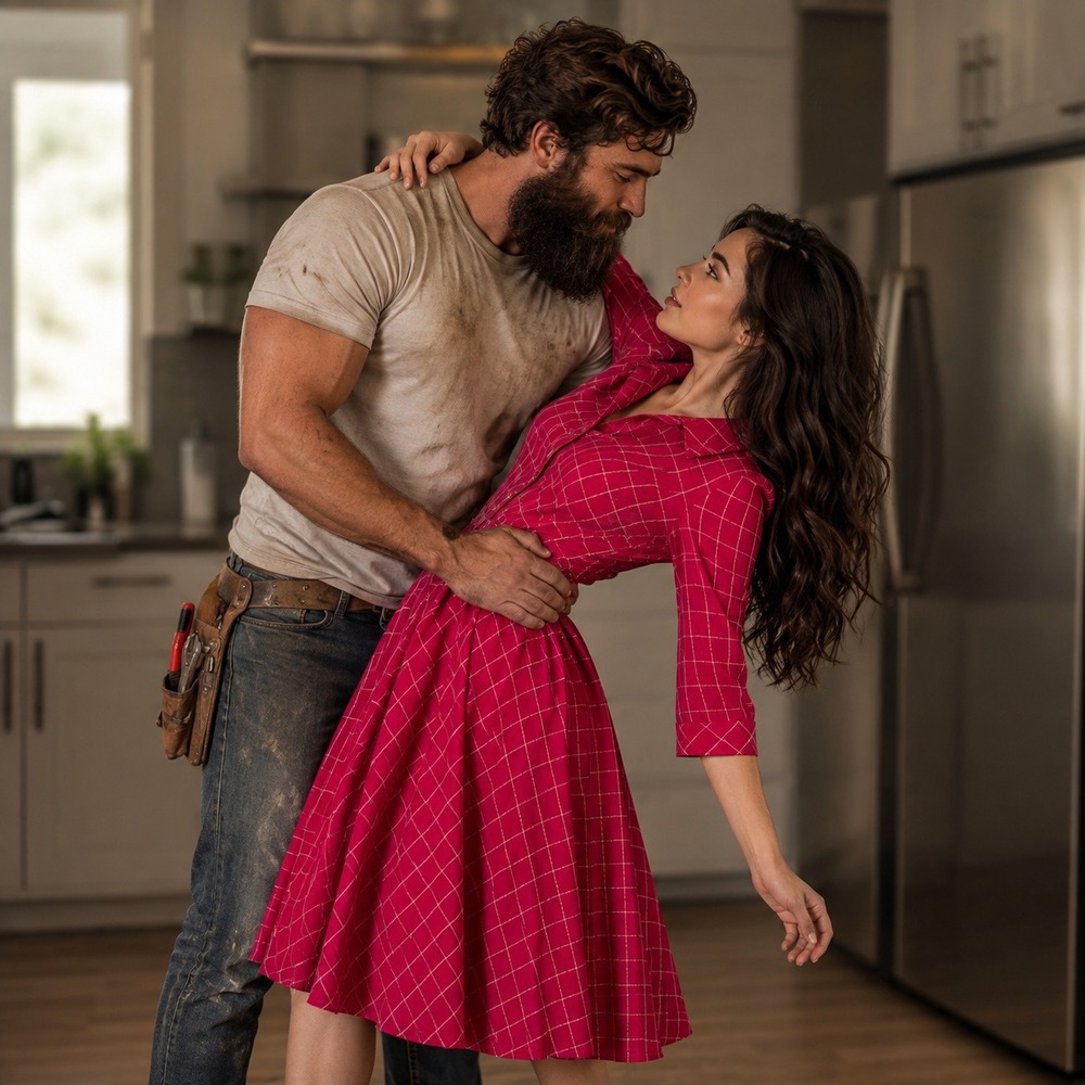 Vintage 80s Sears The Shirtdress Pink Check Plaid Midi Dress 12P